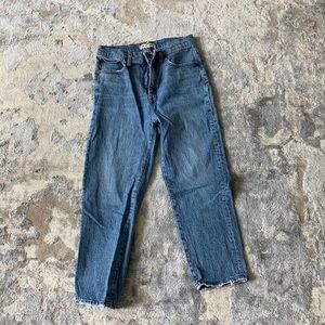 Madewell classic straight jean